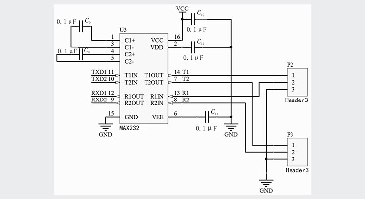 RS232串口電路